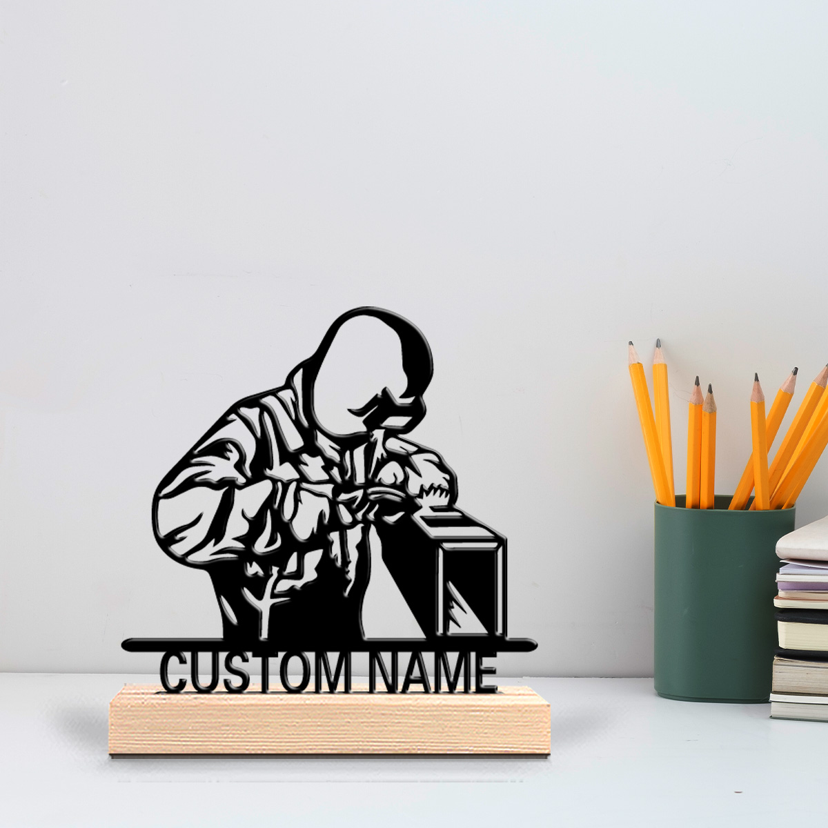 Woodworking Inspiration - 1pc Fashion Personalized Custom woodworking Metal