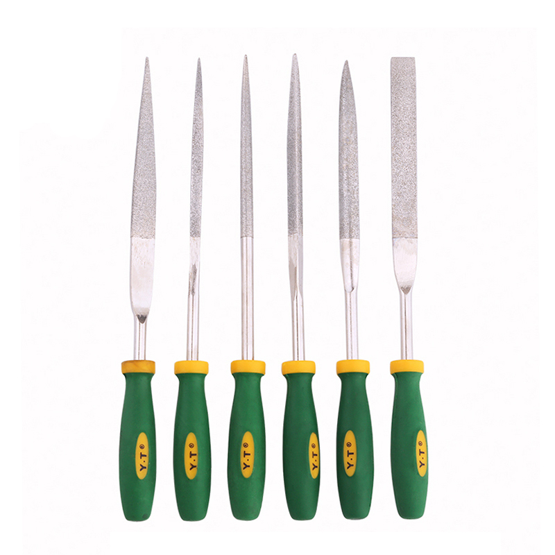 Woodworking Rasps And Files - 6pcs Diamond Needle Files Set 140/160/180mm