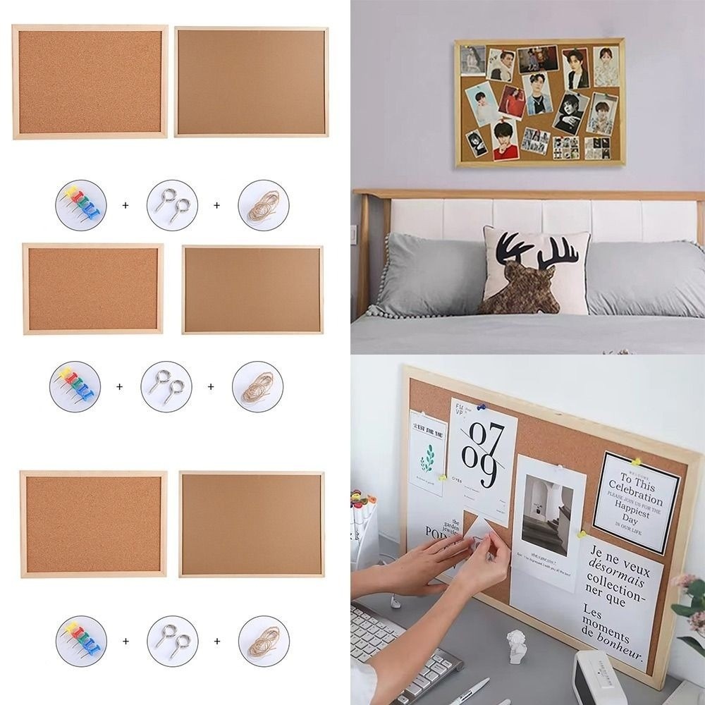Woodworking Zone - Home Decor DIY Cork Display Panel