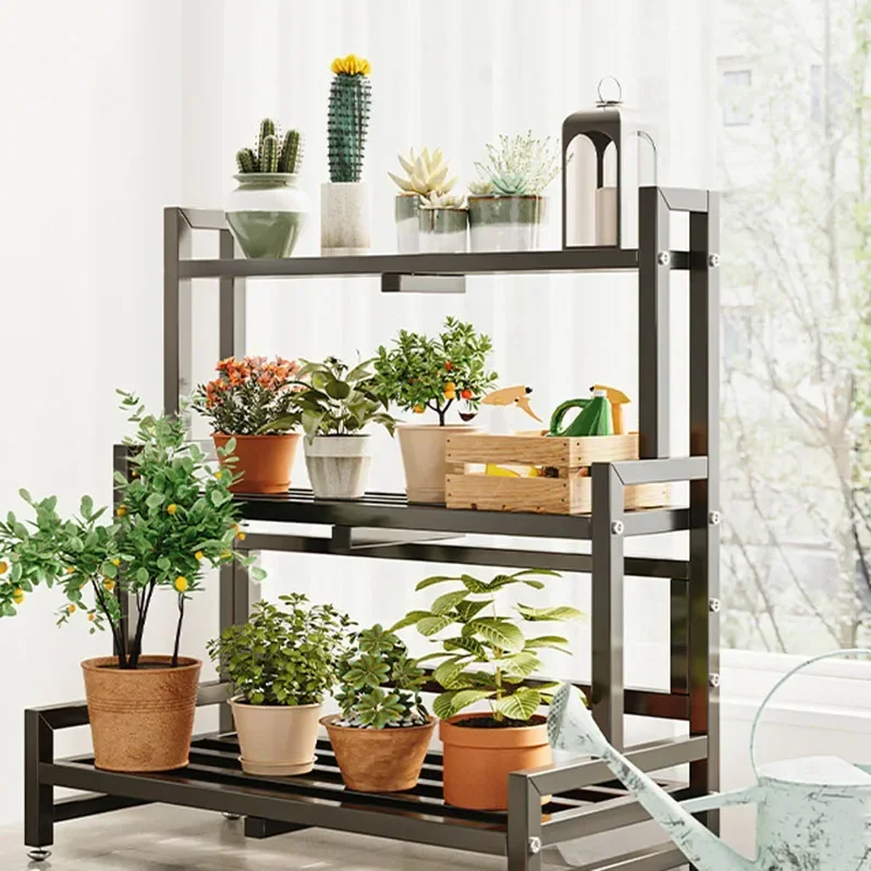 Tiered Display Plant Rack Shel - Woodworking Zone reseña y precio