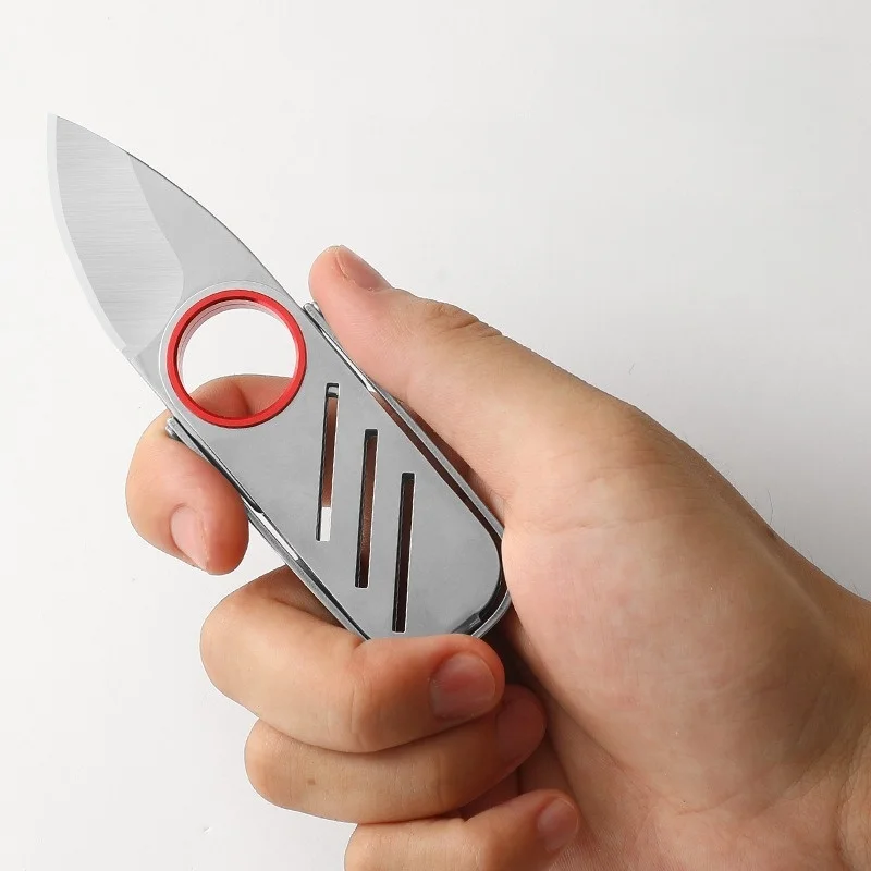 New Mechanical Folding Knife O - Card Scraper Steel reseña y precio