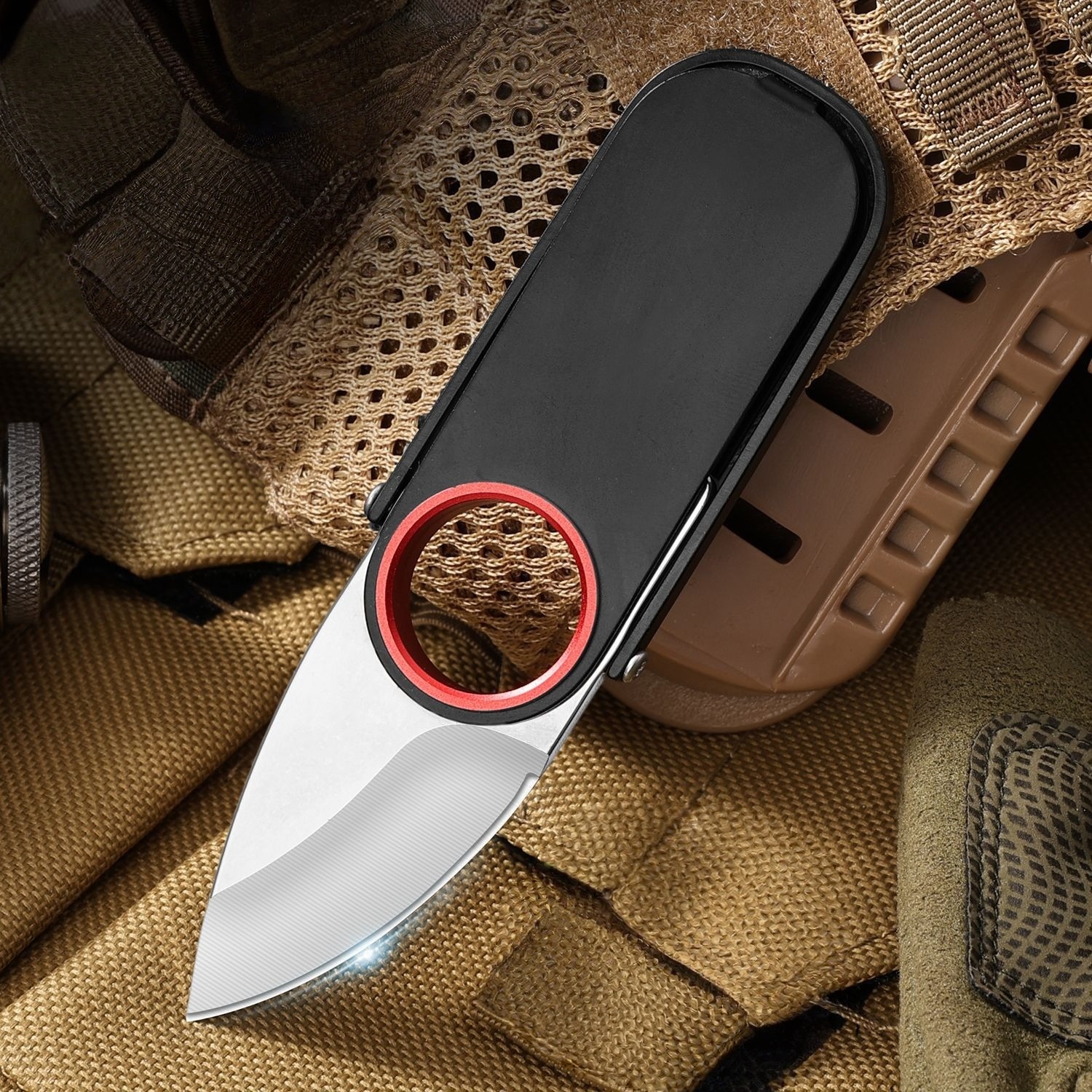 New Mechanical Folding Knife O - Card Scraper Steel reseña y precio