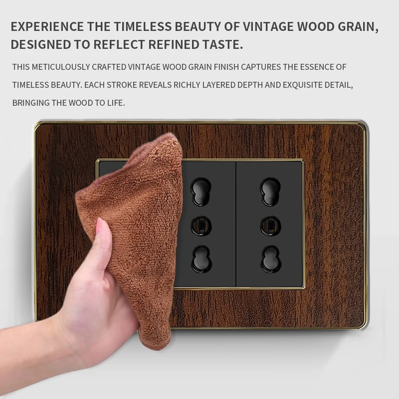 T&I 118-Type Black Retro Wood  - Woodworking Zone reseña y precio