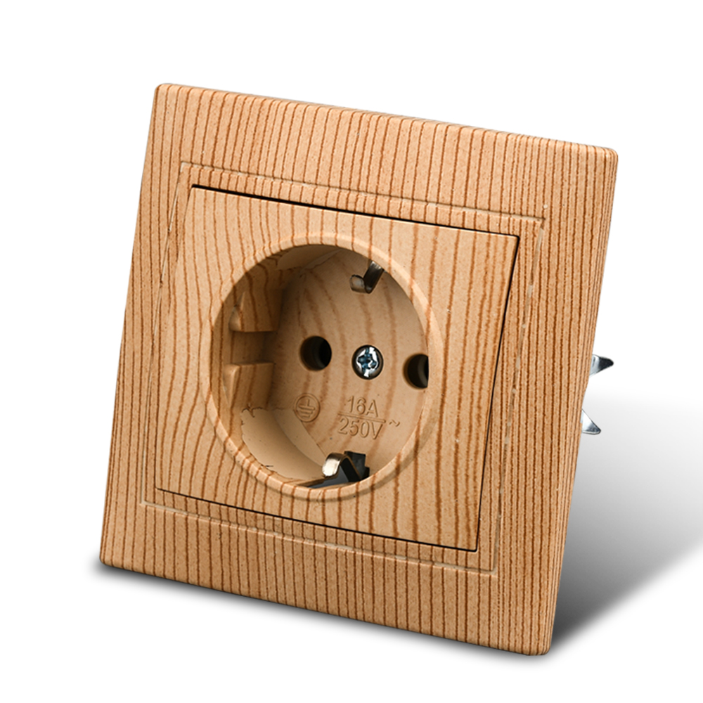 WESA Wood Power Socket 16A EU  - Woodworking Zone reseña y precio
