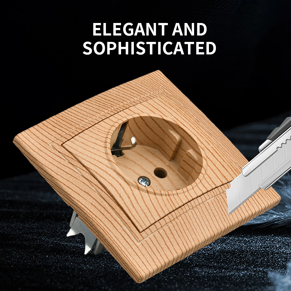 WESA Wood Power Socket 16A EU  - Woodworking Zone reseña y precio