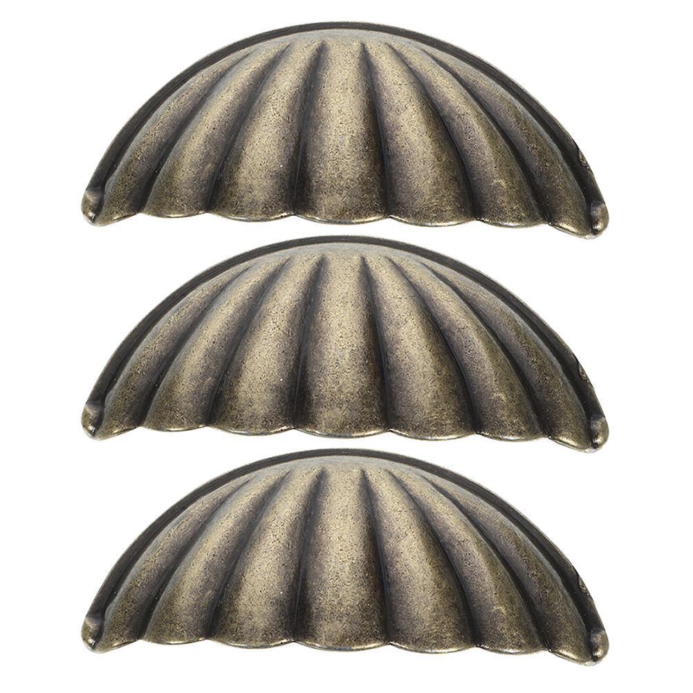 3Pcs Shell Inspired Cabinet Ha - Woodworking Inspiration reseña y precio