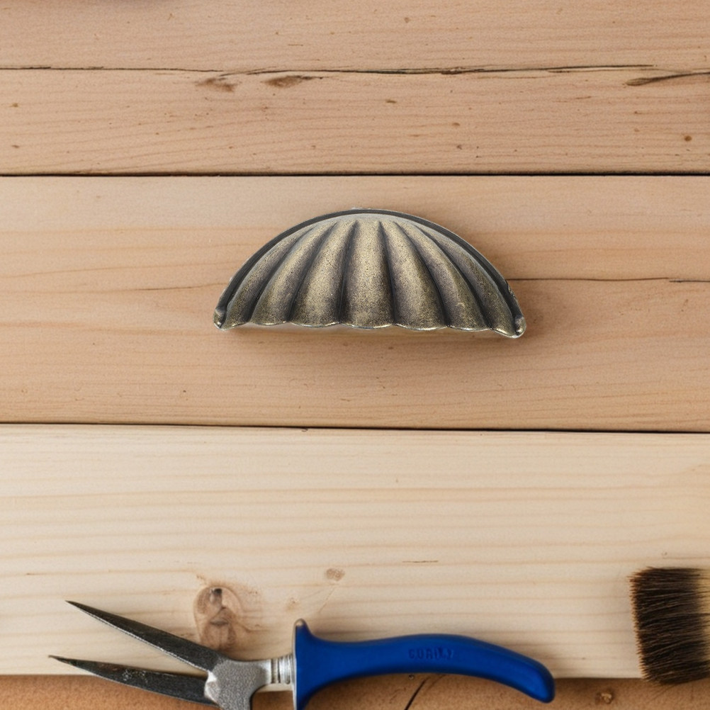 3Pcs Shell Inspired Cabinet Ha - Woodworking Inspiration reseña y precio