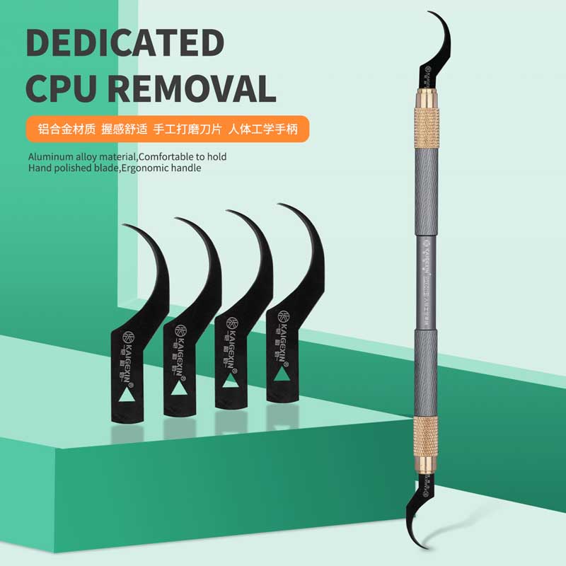 KGX CPU Glue Removal Blade Set - Card Scraper Steel reseña y precio