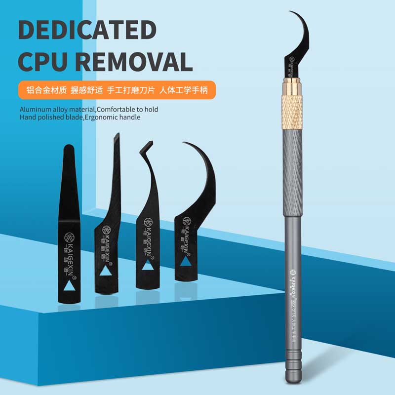 KGX CPU Glue Removal Blade Set - Card Scraper Steel reseña y precio