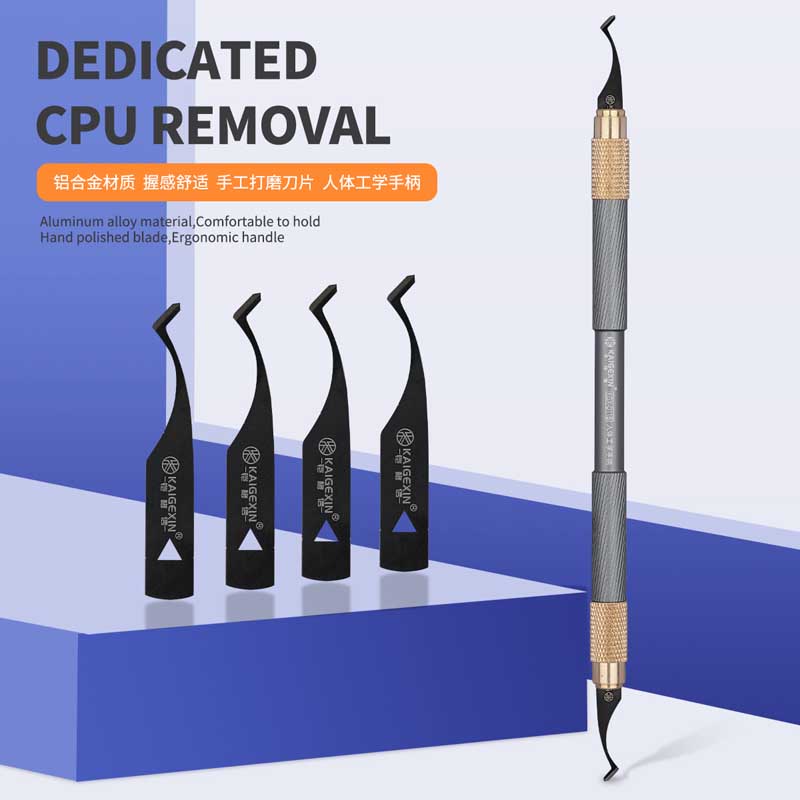 KGX CPU Glue Removal Blade Set - Card Scraper Steel reseña y precio