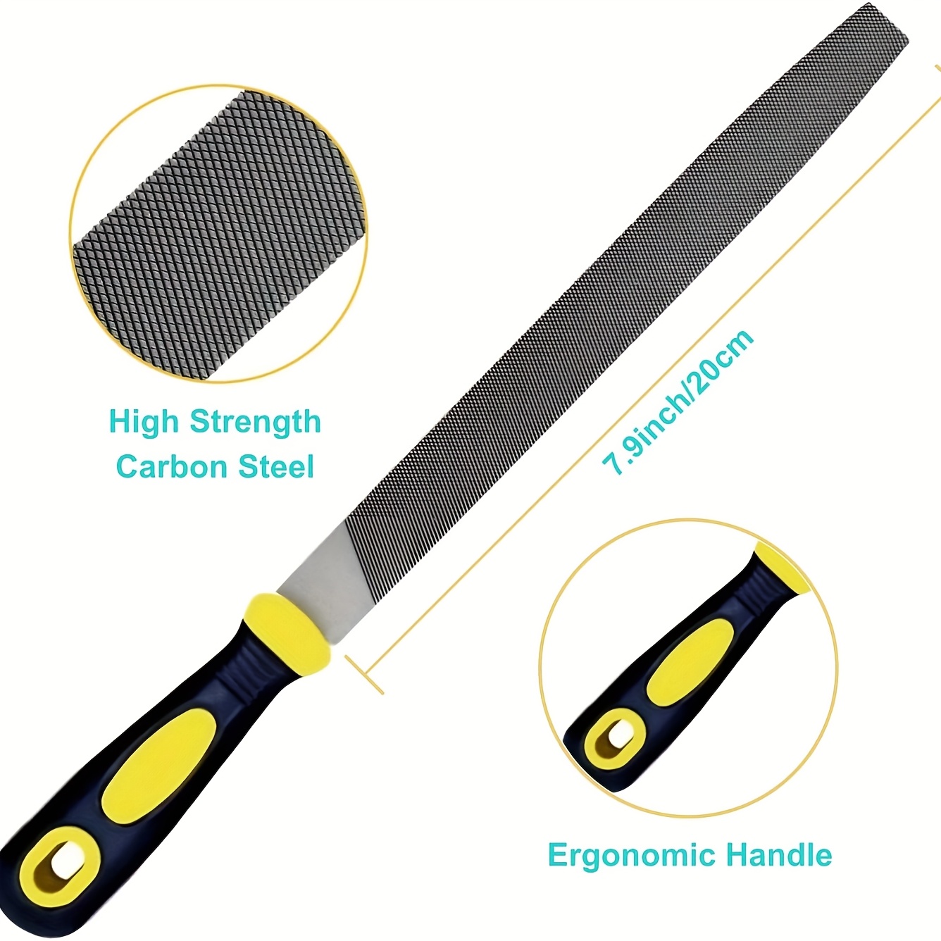 File Set 8-inch Professional H - Woodworking Rasps And Files reseña y precio