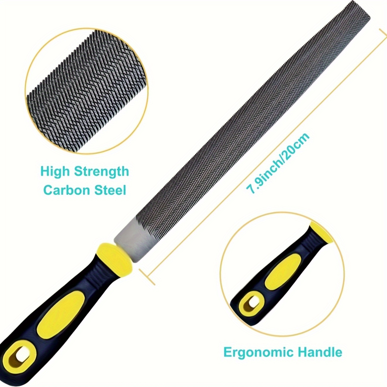 File Set 8-inch Professional H - Woodworking Rasps And Files reseña y precio
