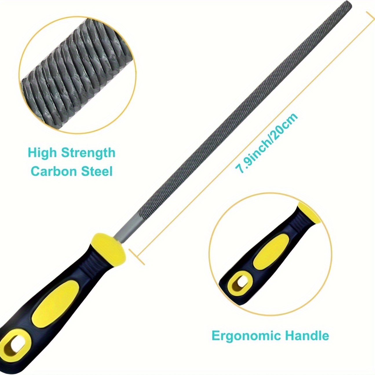 File Set 8-inch Professional H - Woodworking Rasps And Files reseña y precio