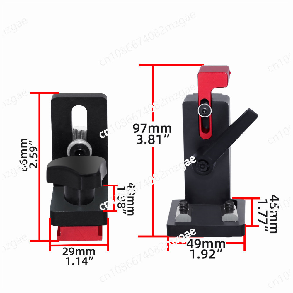 45-Type Chute Backer Connector - Woodworking Bandsaw reseña y precio