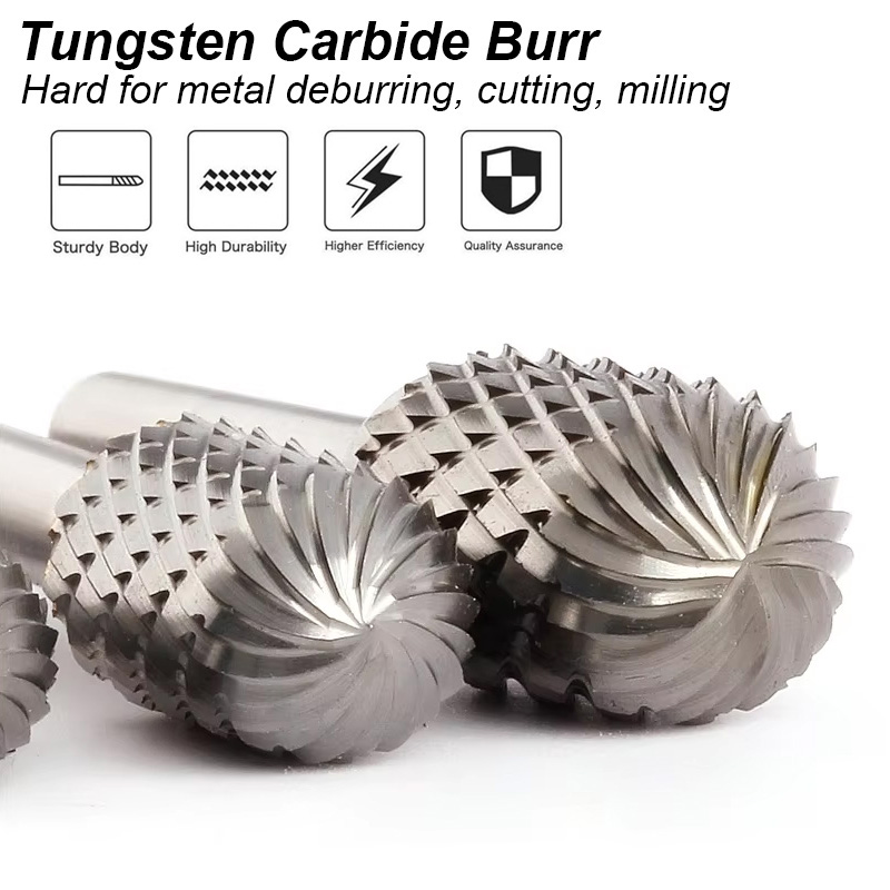 Tungsten Carbide Burrs Set 1/4 - Woodworking Rasps And Files reseña y precio