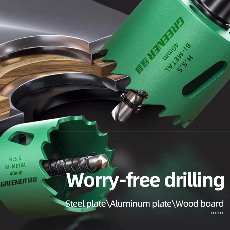 19-127mm Hole Saw Cutting Set  - Woodworking Drill reseña y precio