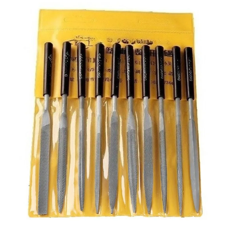 10pcs/set Metal Needle File Se - Woodworking Rasps And Files reseña y precio