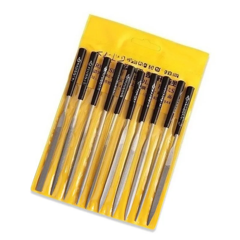 10pcs/set Metal Needle File Se - Woodworking Rasps And Files reseña y precio