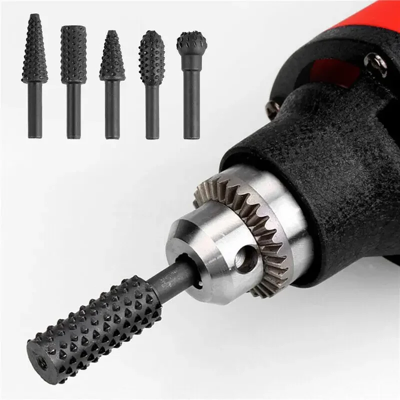 5PCS Rotary Craft Files Rotary - Woodworking Rasps And Files reseña y precio
