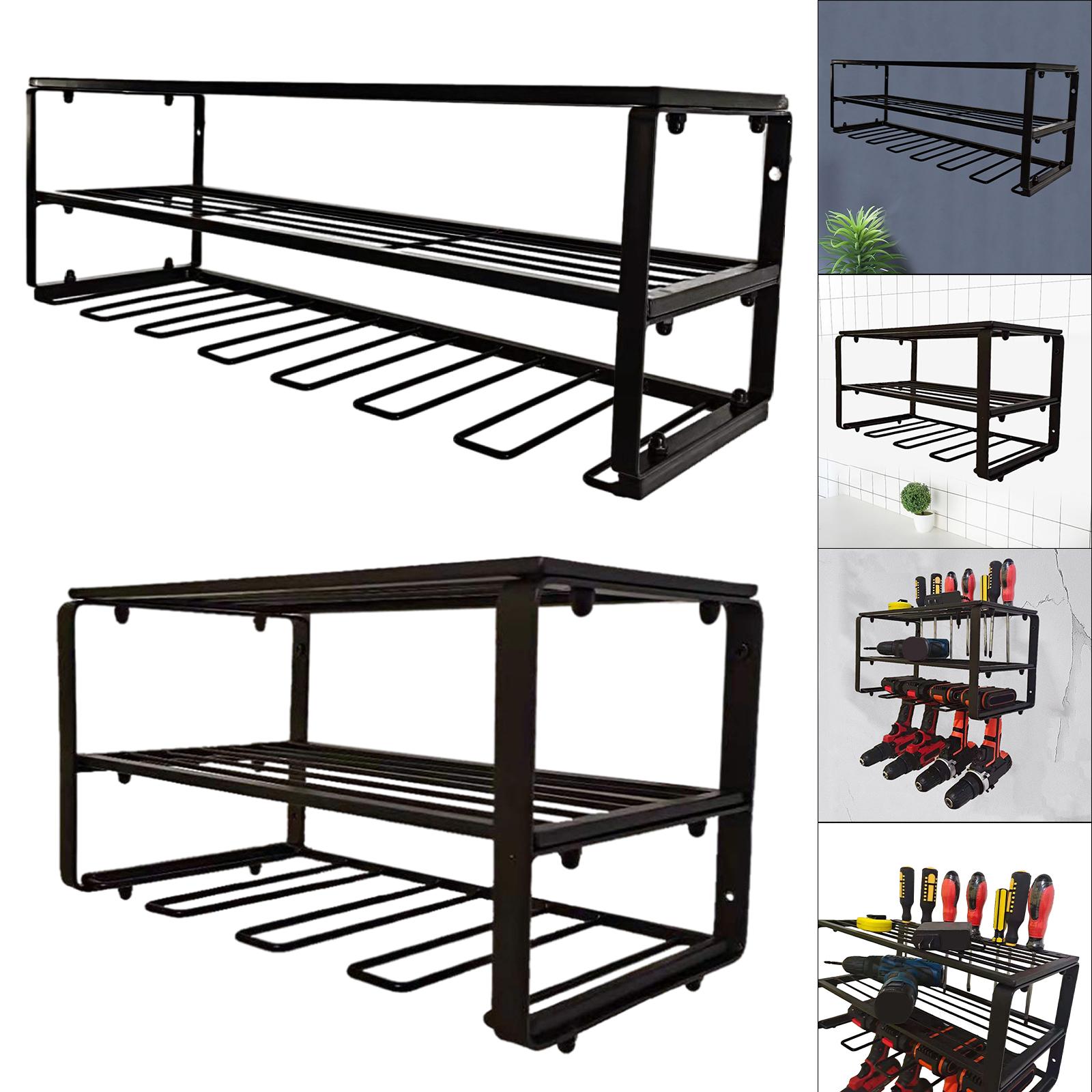 Electric Tool Storage Rack Hea - Woodworking Garage reseña y precio