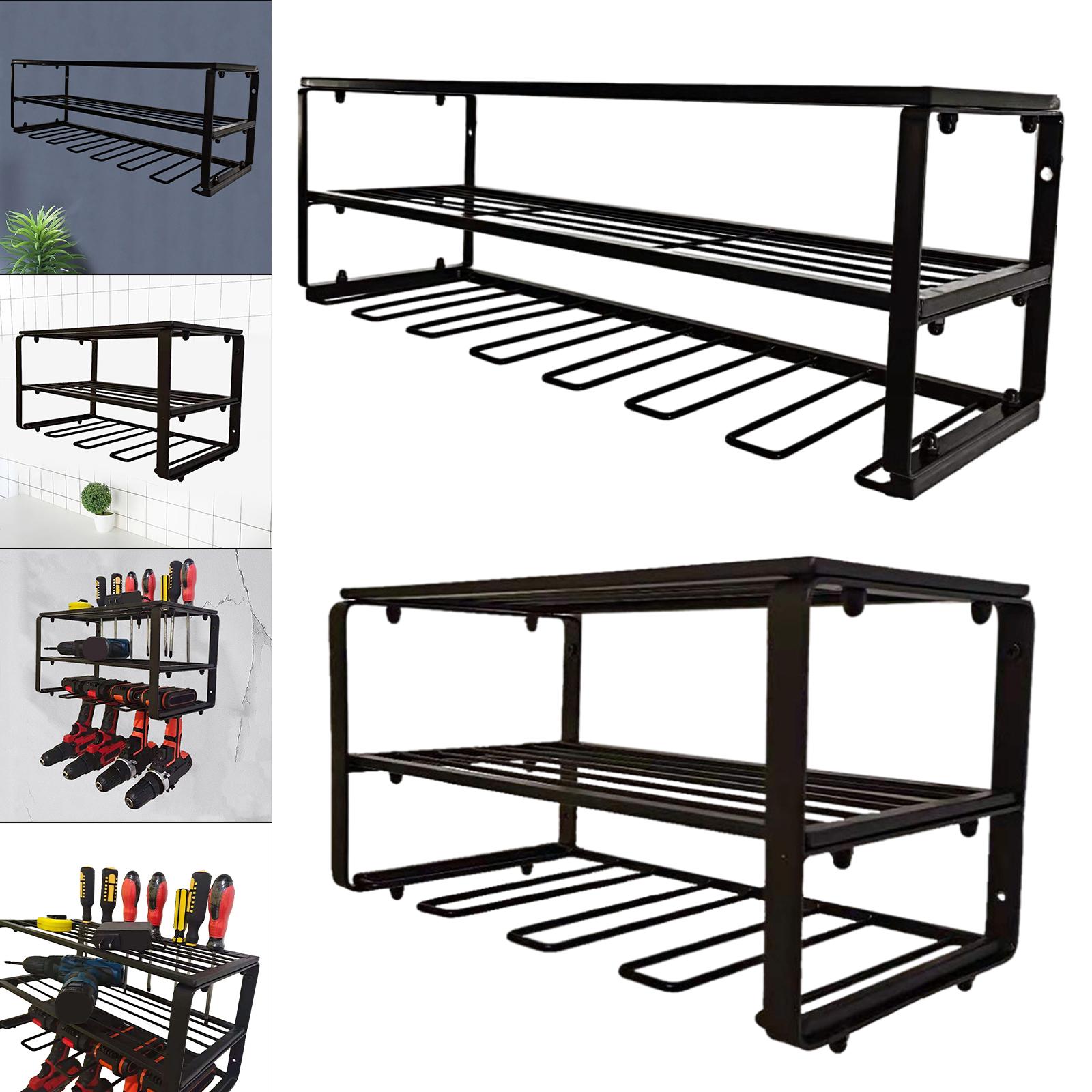 Electric Tool Storage Rack Hea - Woodworking Garage reseña y precio