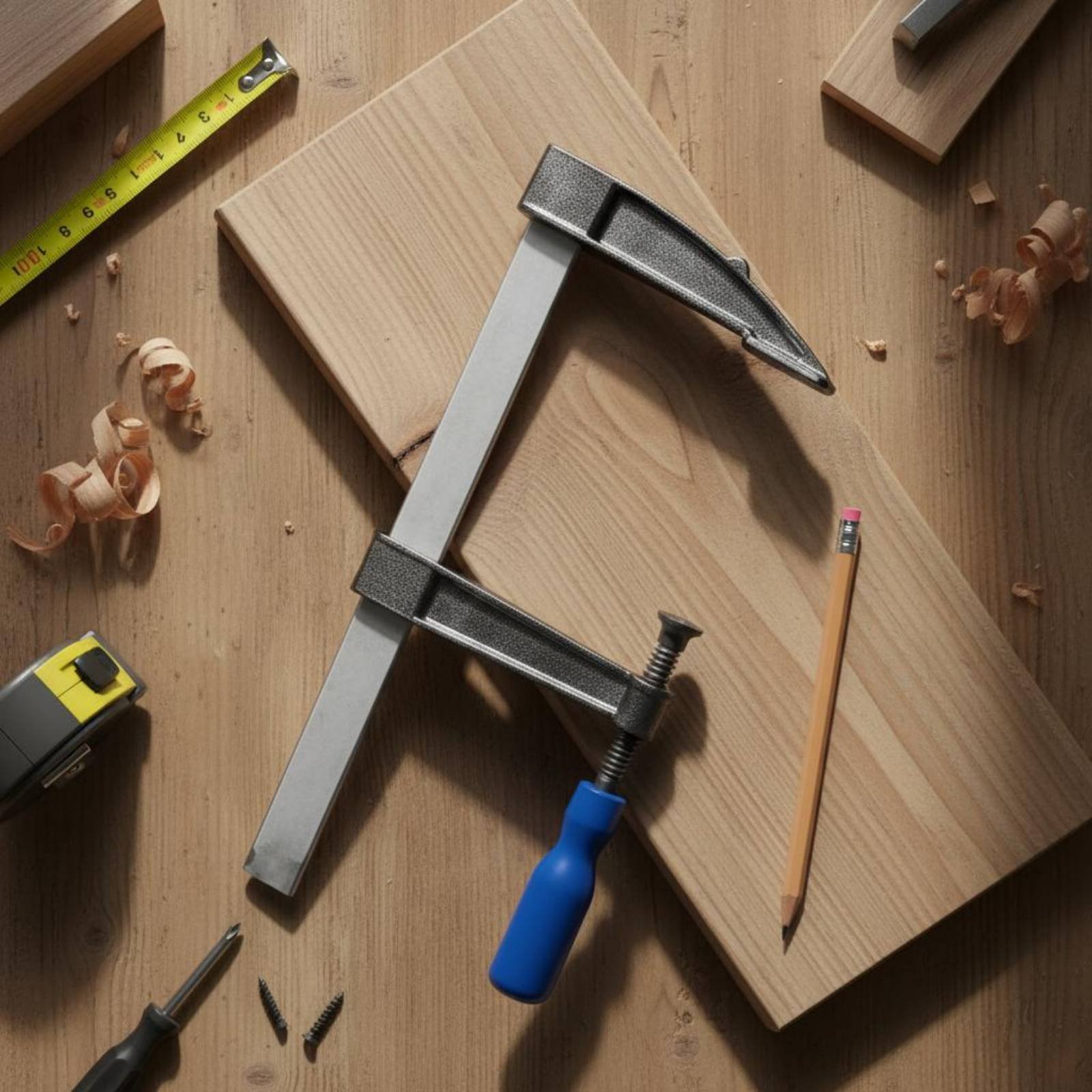 F-Clamp Effortless Adjustment  - Woodworking Garage reseña y precio