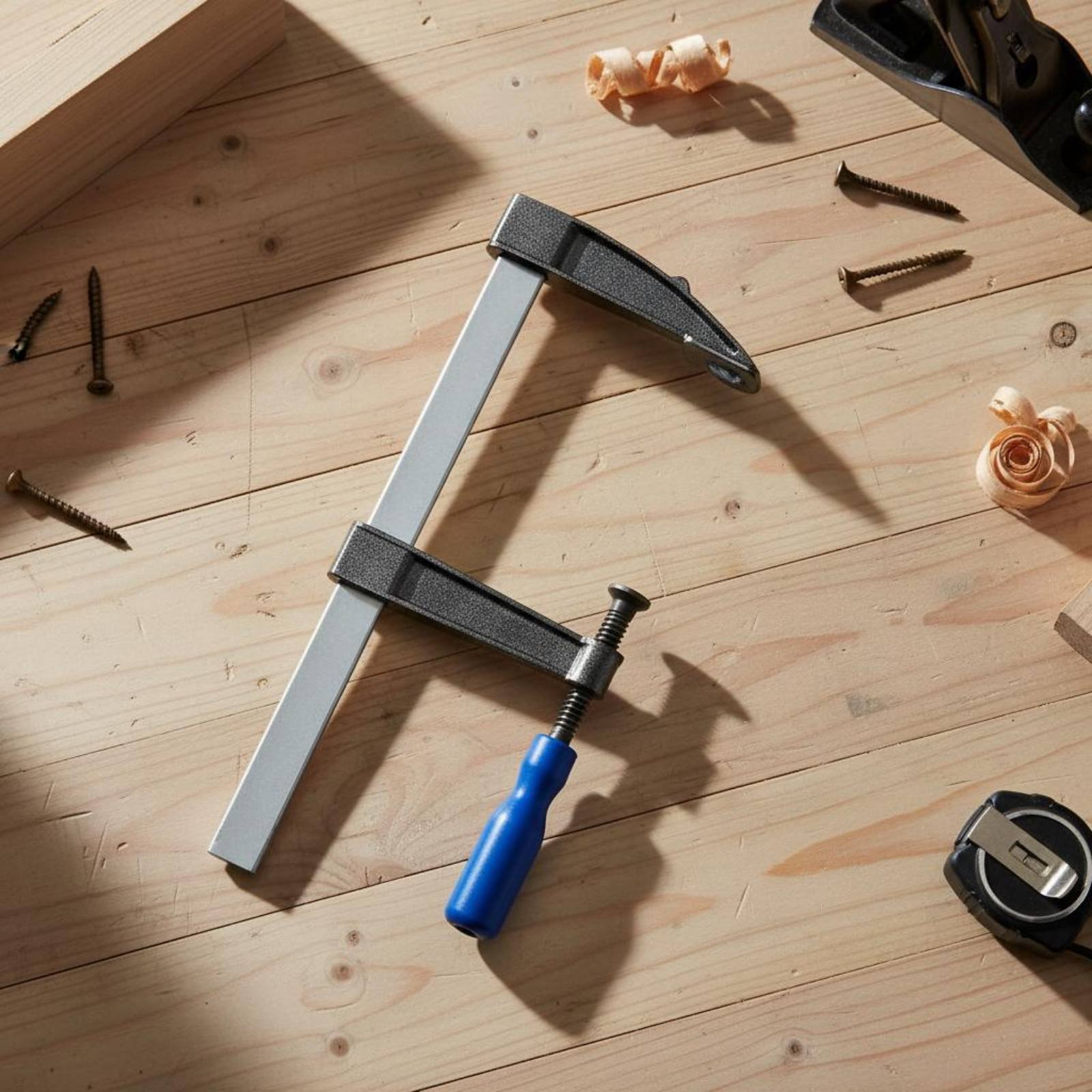 F-Clamp Effortless Adjustment  - Woodworking Garage reseña y precio