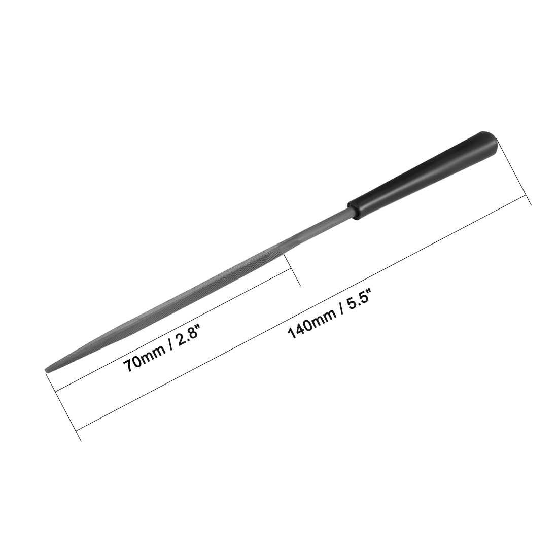 uxcell 5pcs Steel Needle File  - Woodworking Rasps And Files reseña y precio