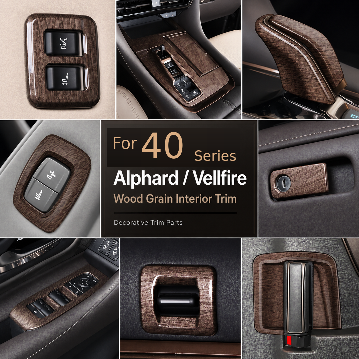 For Toyota Alphard Vellfire 40 - Woodworking Zone reseña y precio