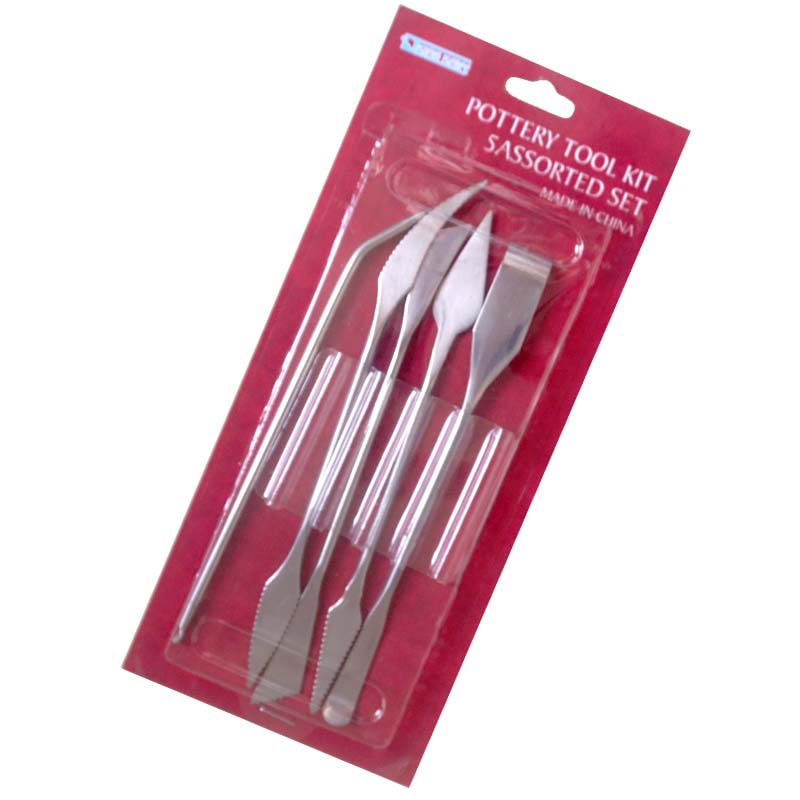 5-piece set of stainless steel - Card Scraper Steel reseña y precio