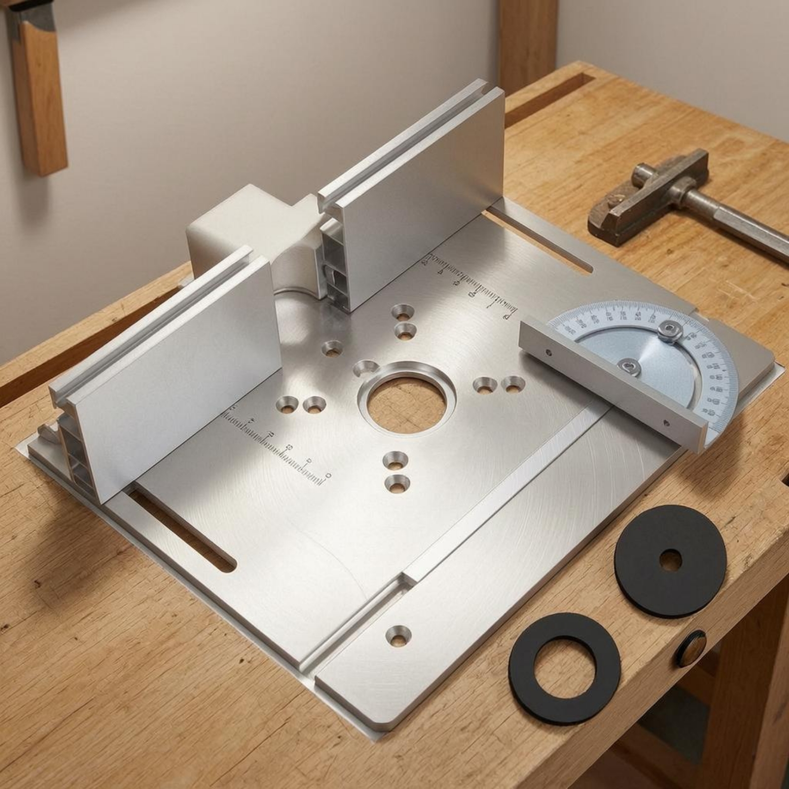 Router Table Insert Plate Coll - Woodworking Table reseña y precio