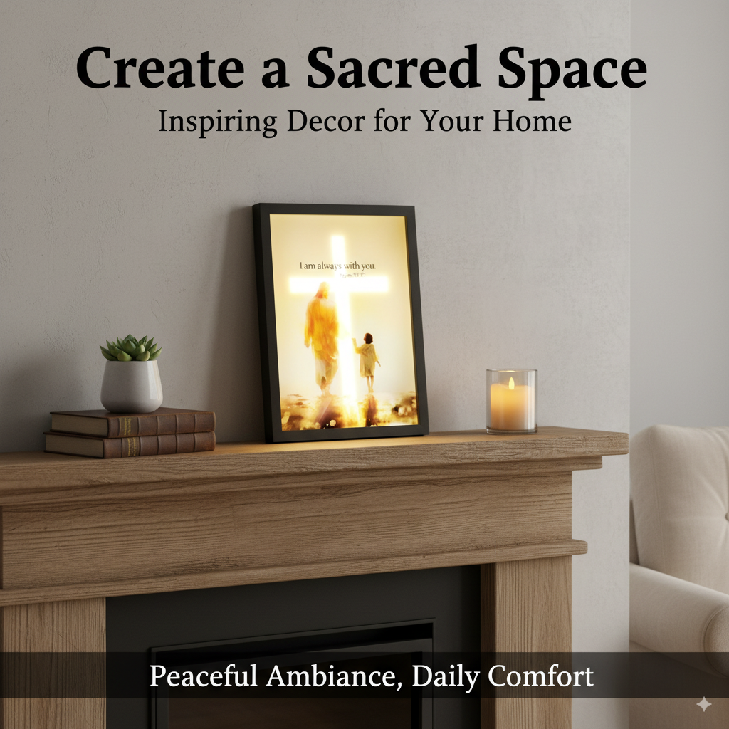 Inspirational 4D LED Jesus Wal - Woodworking Inspiration reseña y precio
