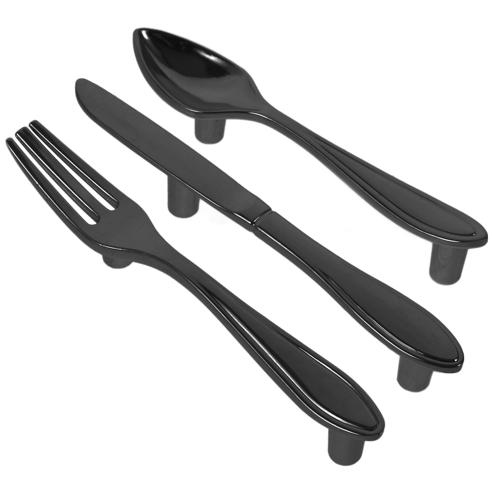 3Pcs Cutlery Inspired Cabinet  - Woodworking Inspiration reseña y precio