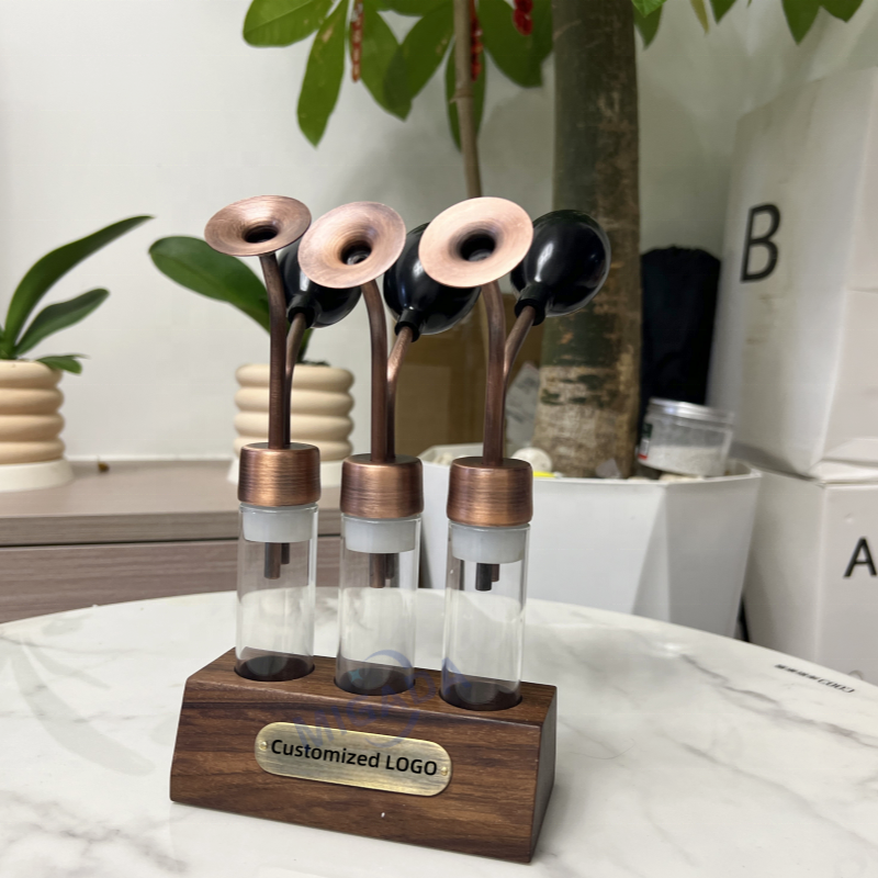 New Design Perfume Bar High En - Woodworking Logo Design reseña y precio