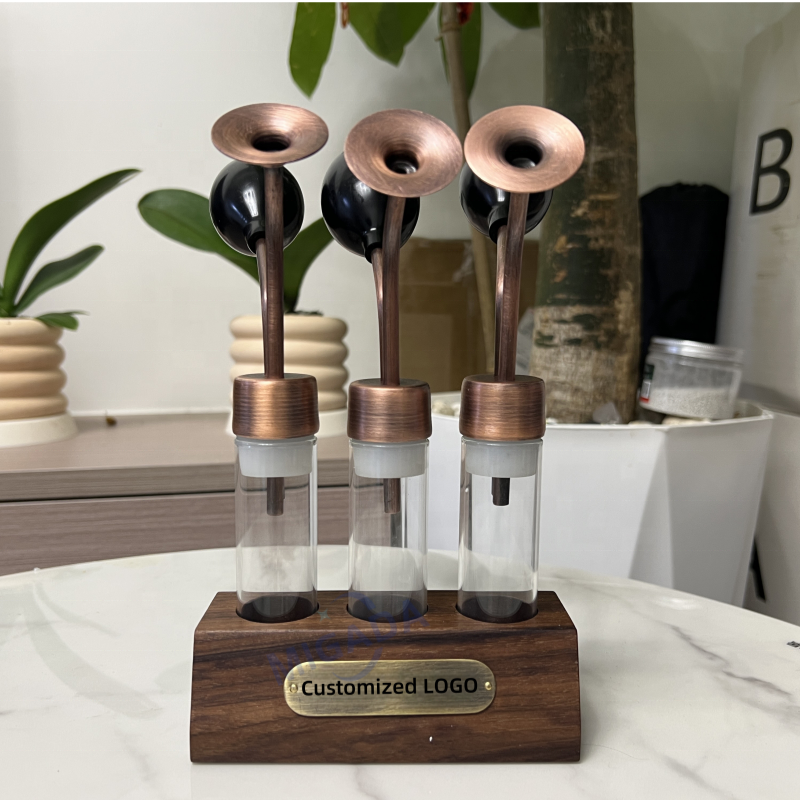 New Design Perfume Bar High En - Woodworking Logo Design reseña y precio