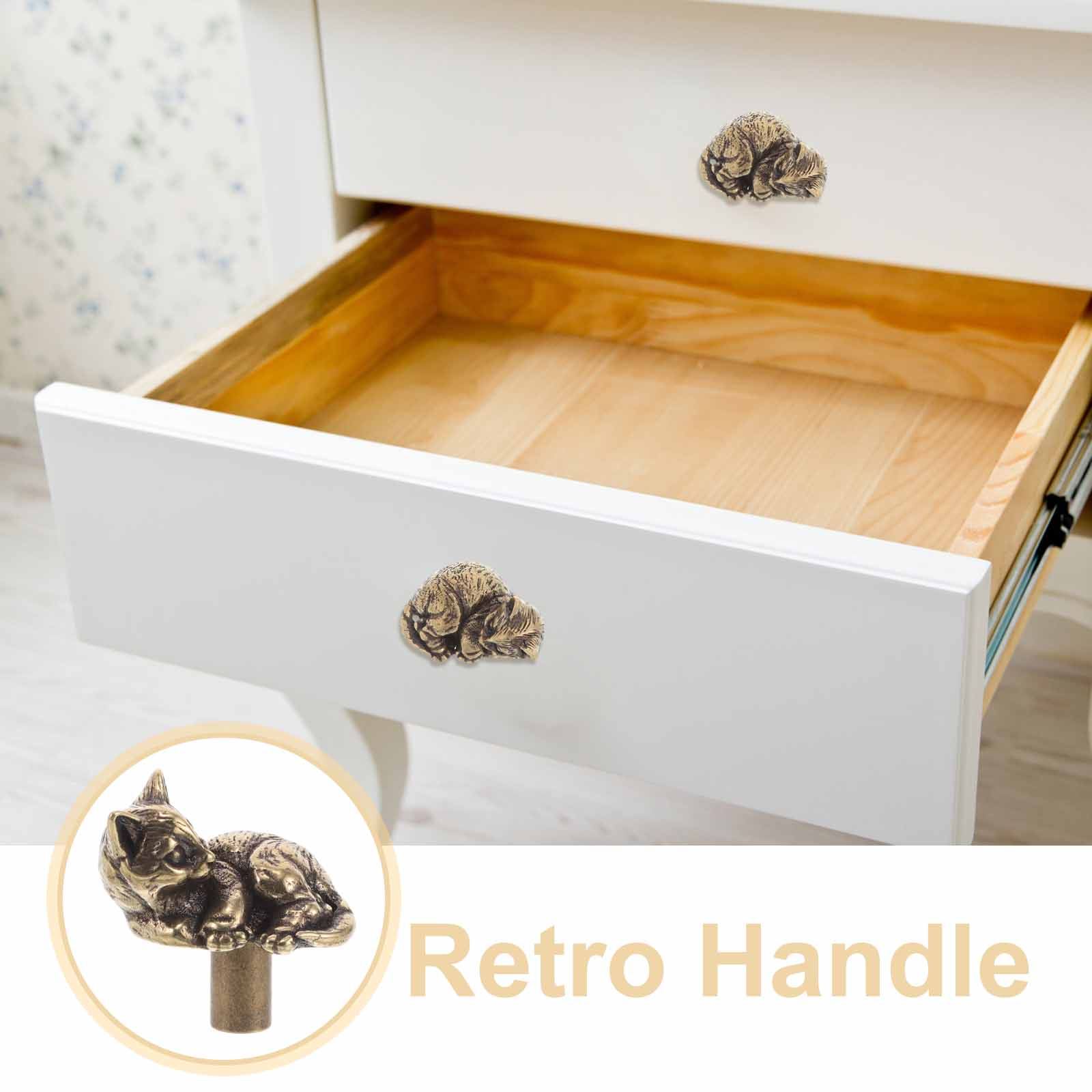 Vintage Inspired Brass Cat Doo - Woodworking Inspiration reseña y precio