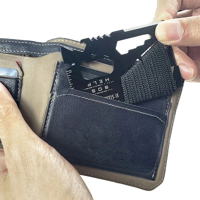Stainless Steel Emergency Tool - Card Scraper Steel reseña y precio
