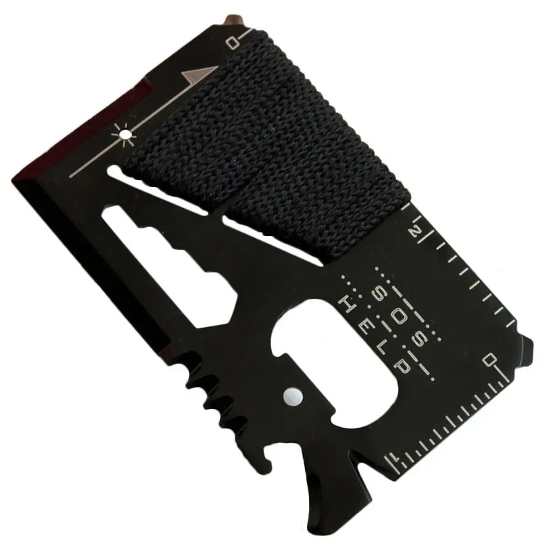 Stainless Steel Emergency Tool - Card Scraper Steel reseña y precio