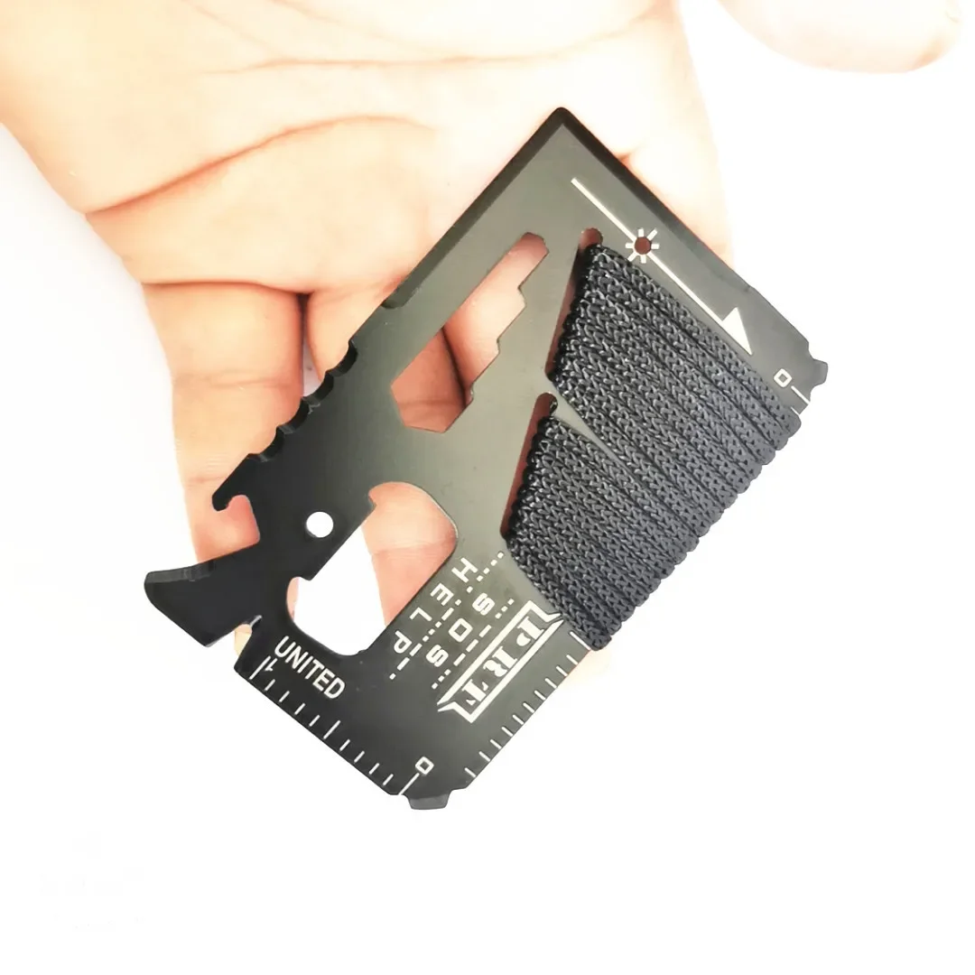Stainless Steel Emergency Tool - Card Scraper Steel reseña y precio
