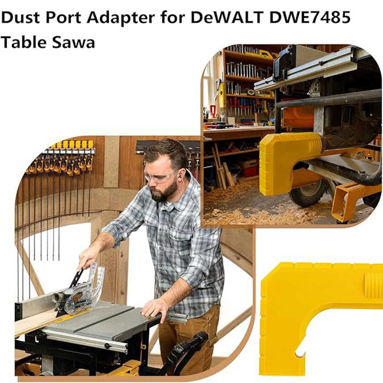 Dust Collection Adapter Compat - Woodworking Garage reseña y precio