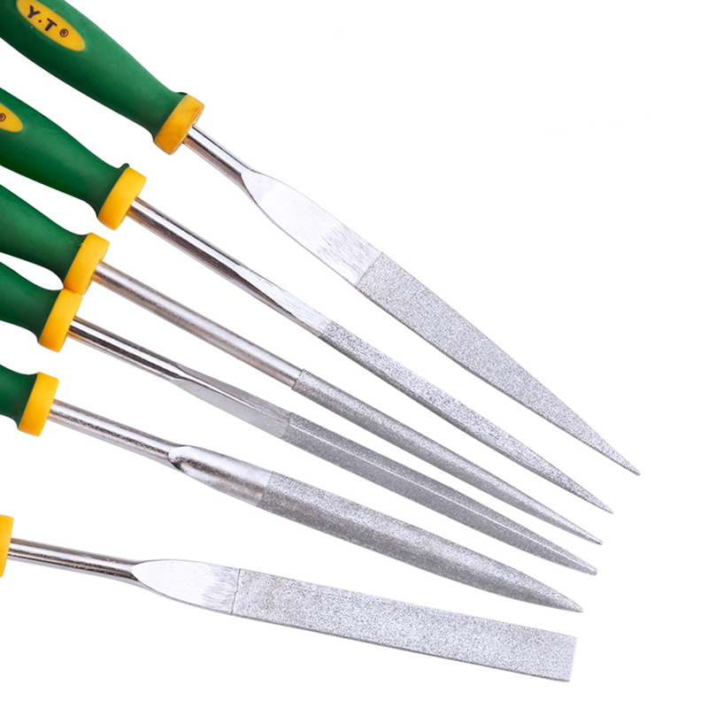 6pcs Diamond Needle Files Set  - Woodworking Rasps And Files reseña y precio