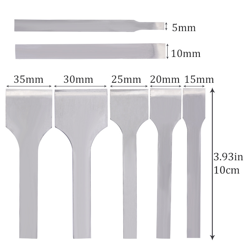 Leather Craft Tools Slot Punch - Card Scraper Steel reseña y precio