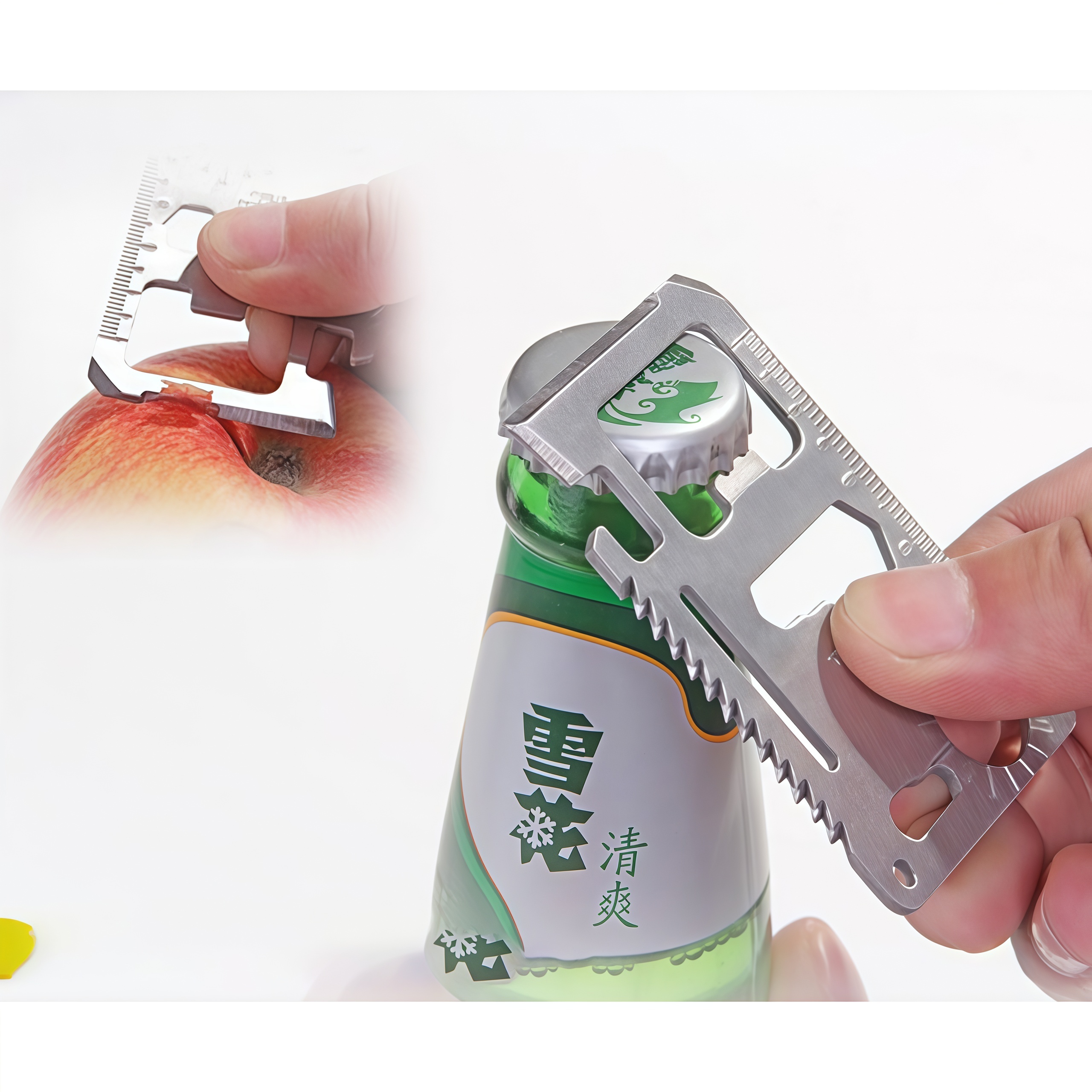 11-in-1 Multi-Function Portabl - Card Scraper Steel reseña y precio