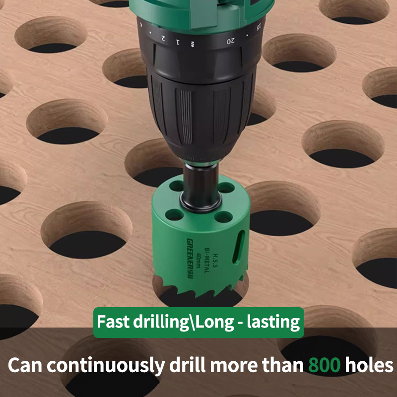 19-127mm Hole Saw Cutting Set  - Woodworking Drill reseña y precio