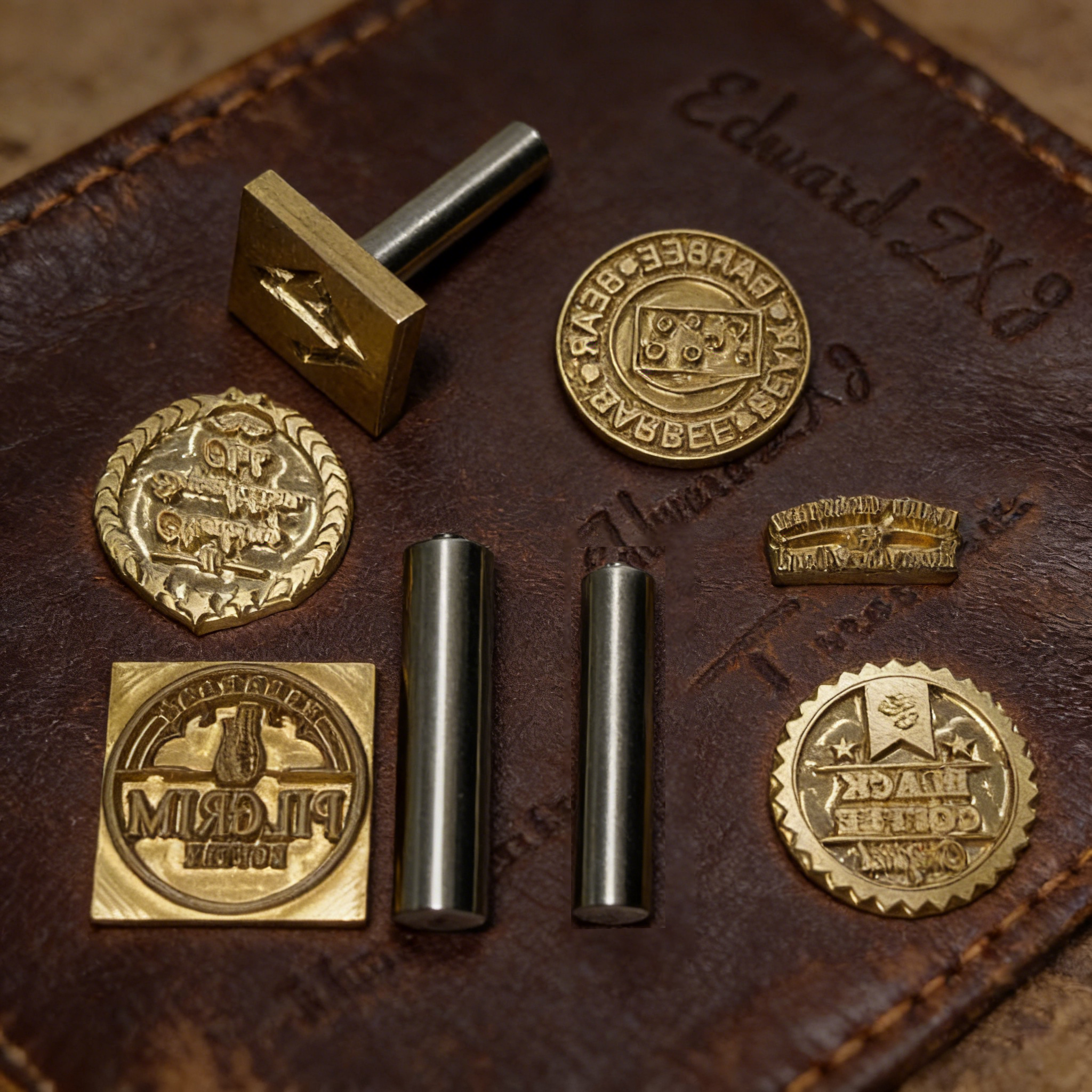 M8 Custom Branding Iron Stamp  - Woodworking Logo Design reseña y precio