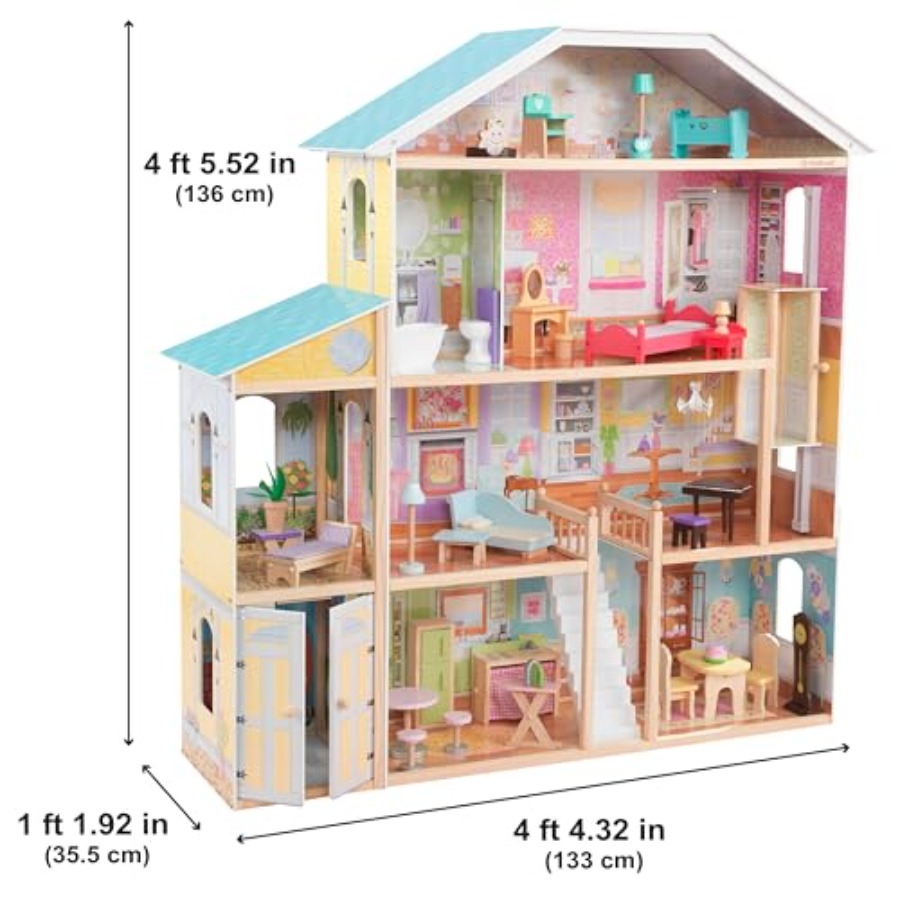 KidKraft Majestic Mansion Wood - Woodworking Garage reseña y precio