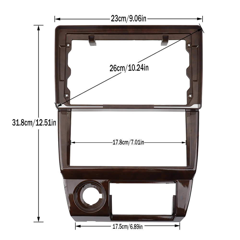 2 Din Car Frame for 1997-2003  - Woodworking Zone reseña y precio