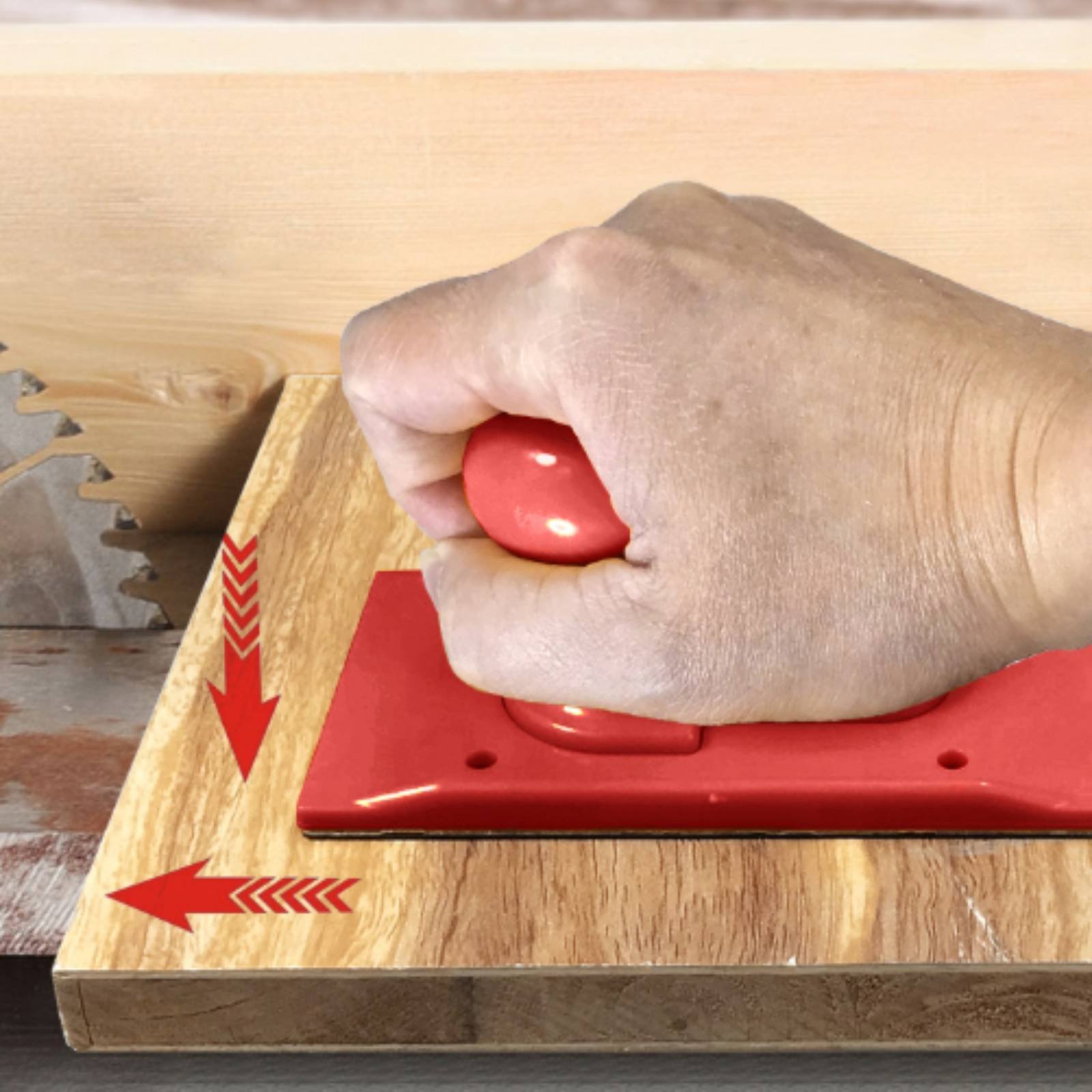 2 Pieces Woodworking Push Bloc - Woodworking Table reseña y precio