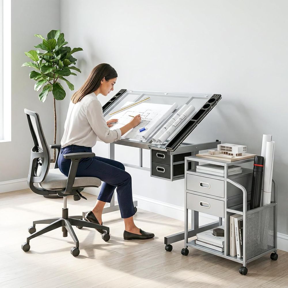 Proional Drating Table or Adul - Woodworking Table reseña y precio
