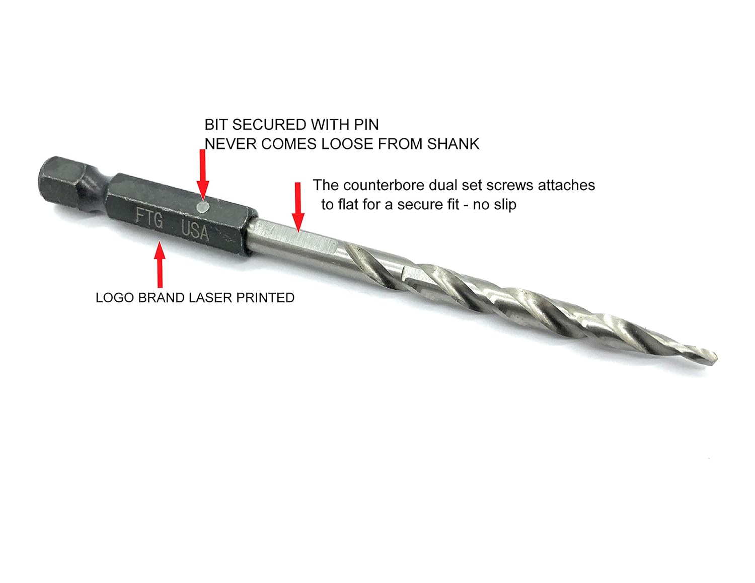 Adjustable Wood Countersink Dr - Woodworking Drill reseña y precio